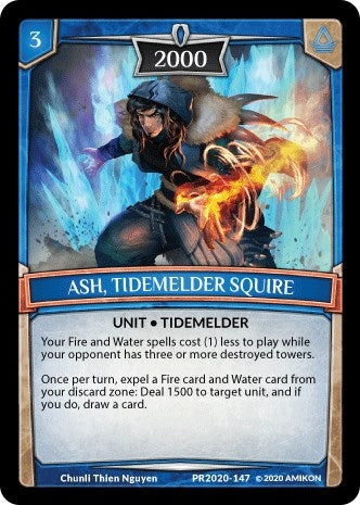 Ash Tidemelder Squire (2020147) [PR] - Argent Saga TCG Single