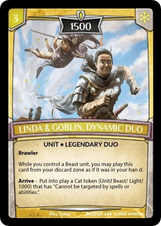 Linda & Goblin Dynamic Duo (2020149) [PR] - Argent Saga TCG Single