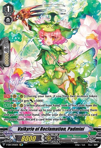 Valkyrie of Reclamation Padmini (SP) (1406) [V-EB14] - Cardfight Vanguard Single