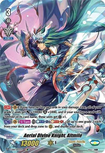 Aerial Divine Knight Altmile (SP) (1407) [V-EB14] - Cardfight Vanguard Single