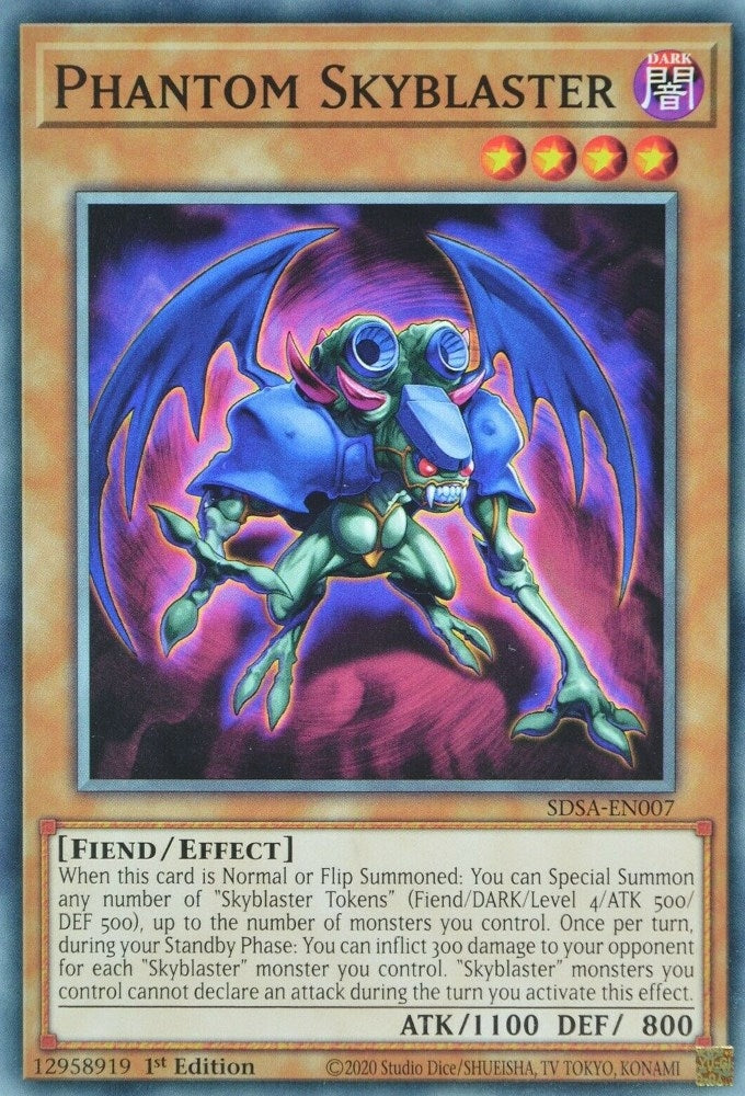 Phantom Skyblaster (7) (SDSA) - YuGiOh Single