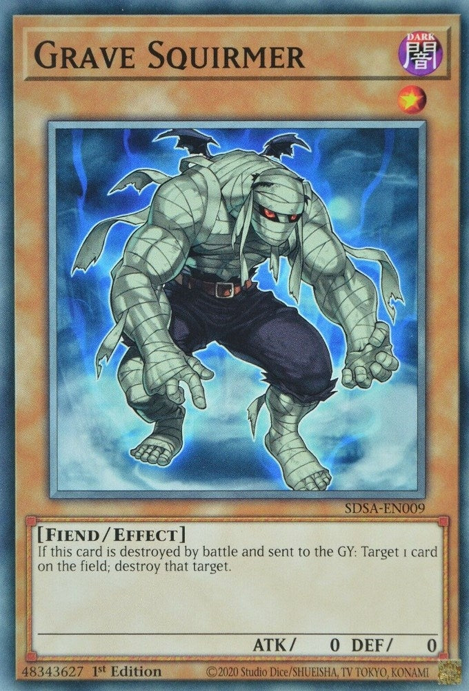 Grave Squirmer (9) (SDSA) - YuGiOh Single
