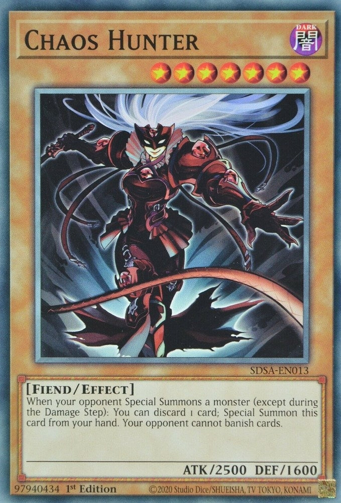 Chaos Hunter (13) (SDSA) - YuGiOh Single