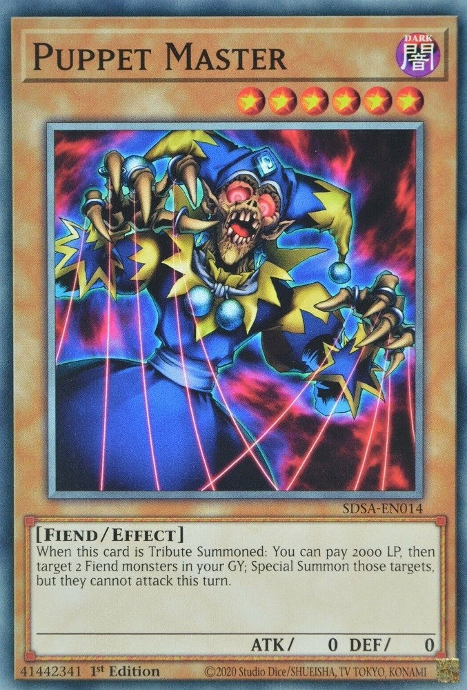 Puppet Master (14) (SDSA) - YuGiOh Single