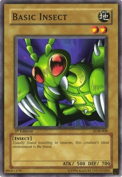 Basic Insect (8) (LOB) - YuGiOh Single