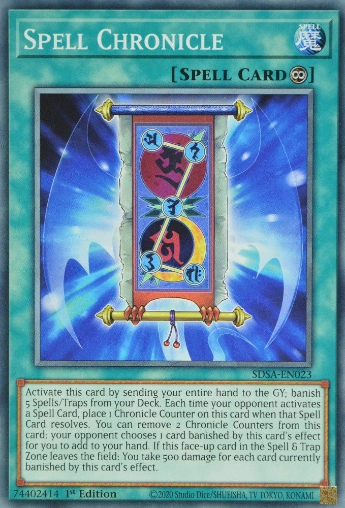Spell Chronicle (23) (SDSA) - YuGiOh Single