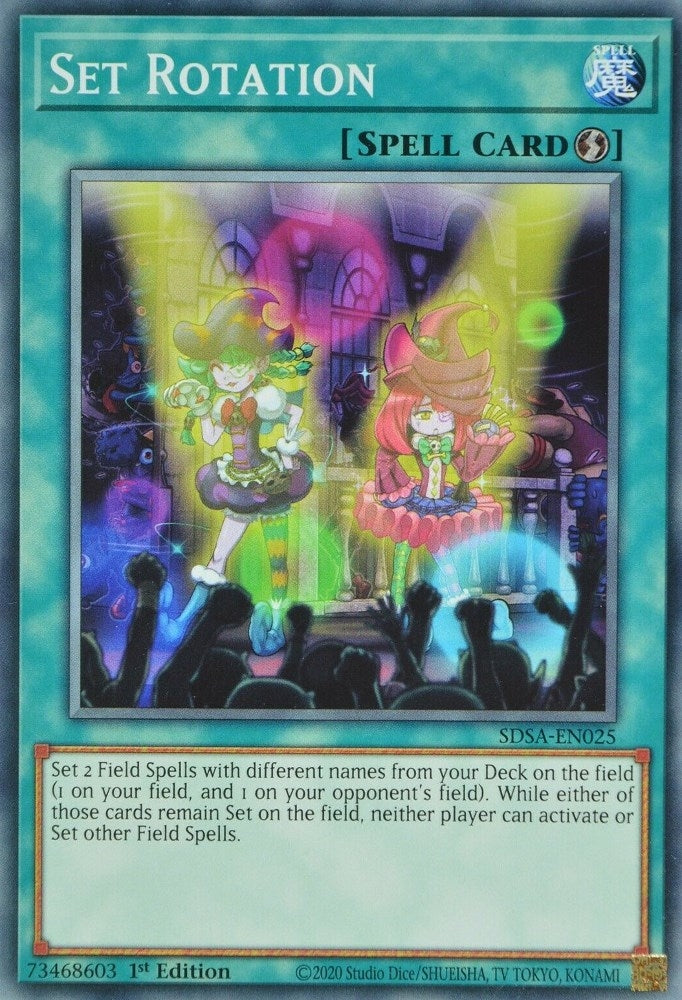 Set Rotation (25) (SDSA) - YuGiOh Single