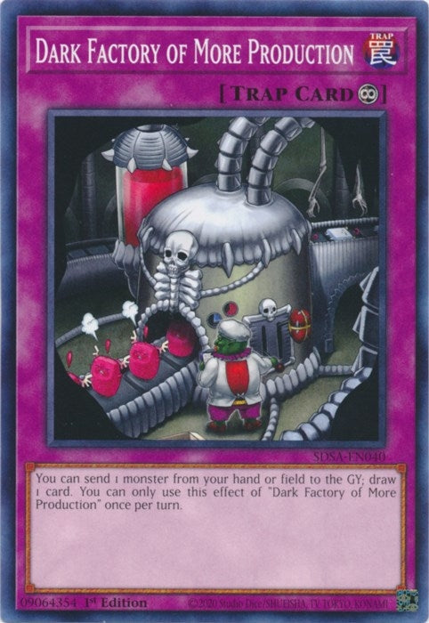 Dark Factory of More Production (40) (SDSA) - YuGiOh Single