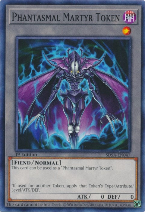 Token: Phantasmal Martyr (47) (SDSA) - YuGiOh Single