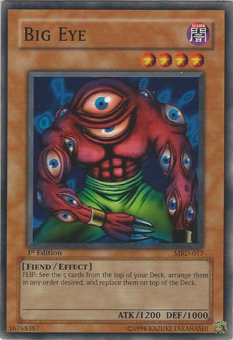 Big Eye (17) (MRD) - YuGiOh Single