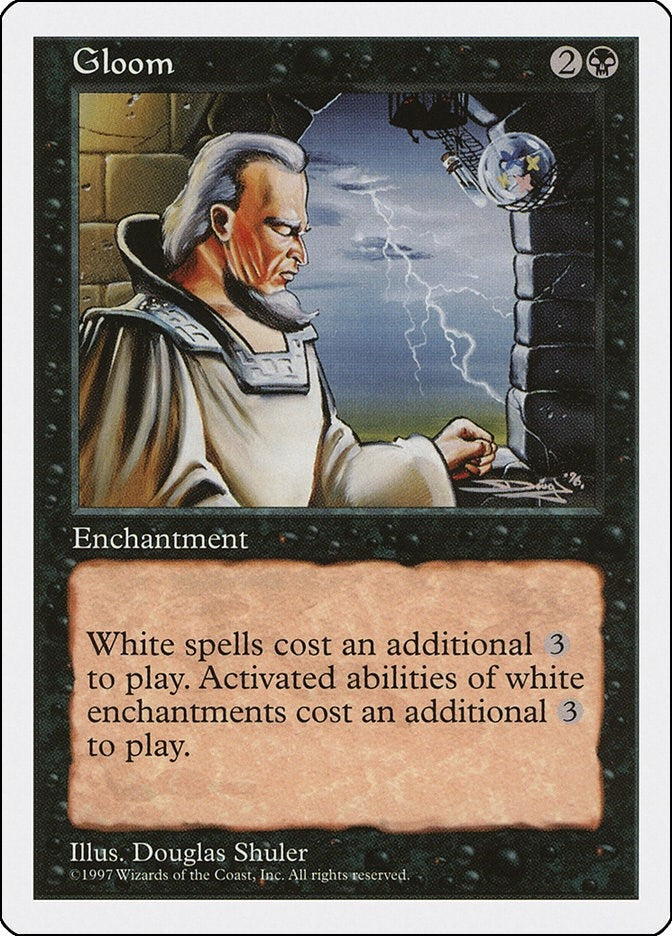 Gloom [5ED] - MTG Single