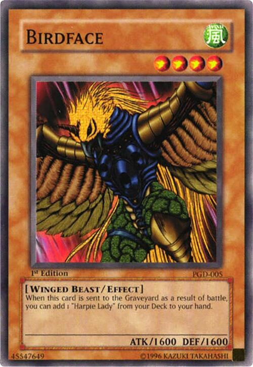 Birdface (5) - YuGiOh Single