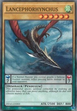 Lancephorhynchus (3005) (DEM3) - YuGiOh Single