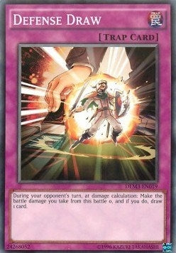 Defense Draw (3019) (DEM3) - YuGiOh Single