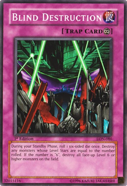 Blind Destruction (86) - YuGiOh Single