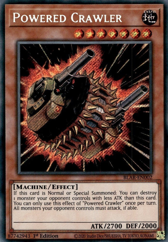 Powered Crawler (2) (BLAR) - YuGiOh Single