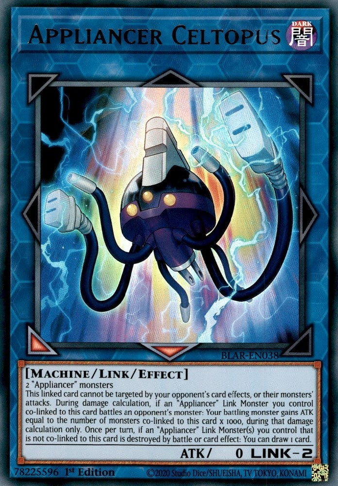 Appliancer Celtopus (38) (BLAR) - YuGiOh Single