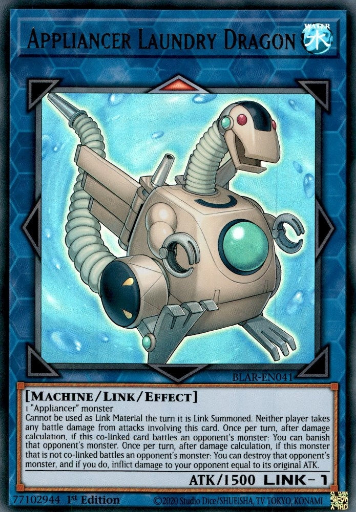 Appliancer Laundry Dragon (41) (BLAR) - YuGiOh Single