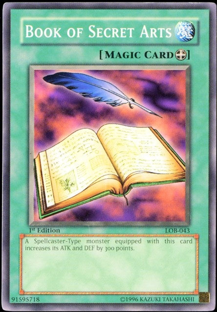 Book of Secret Arts (43) (LOB) - YuGiOh Single