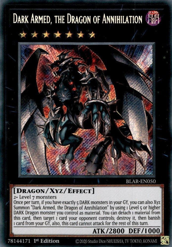 Dark Armed the Dragon of Annihilation (50) (BLAR) - YuGiOh Single