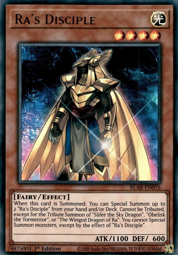 Ra’s Disciple (76) (BLAR) - YuGiOh Single