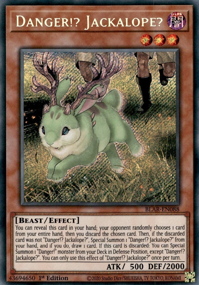Danger!? Jackalope? (88) (BLAR) - YuGiOh Single