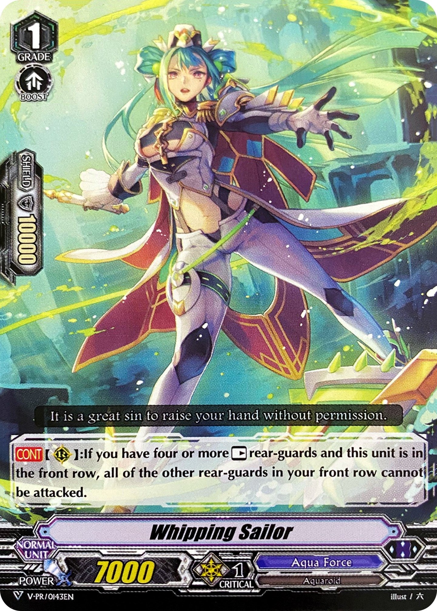 Whipping Sailor (143) [VPR] - Cardfight Vanguard Single