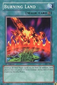 Burning Land (61) (PSV) - YuGiOh Single
