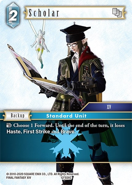 Scholar (XIV) (12) [OP12] - Final Fantasy TCG Single