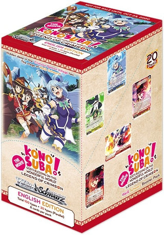 KonoSuba The Movie: Legend of Crimson Booster Box [KS/W76] - Weiss Schwarz Sealed