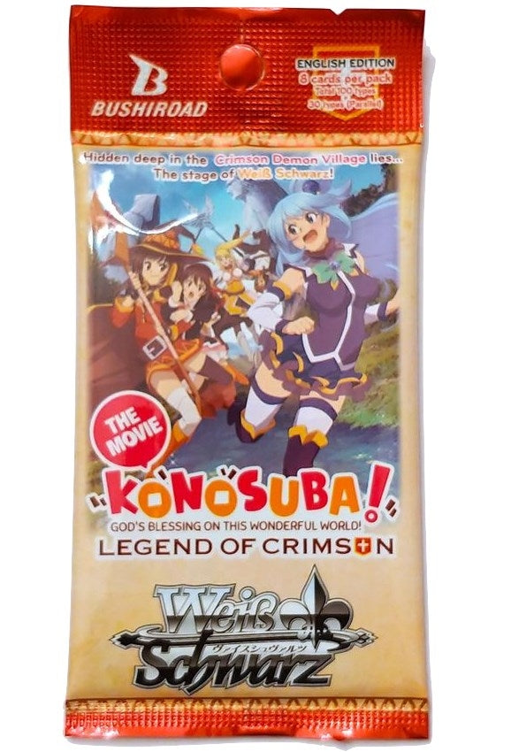 KonoSuba The Movie: Legend of Crimson Booster Pack [KS/W76] - Weiss Schwarz Sealed