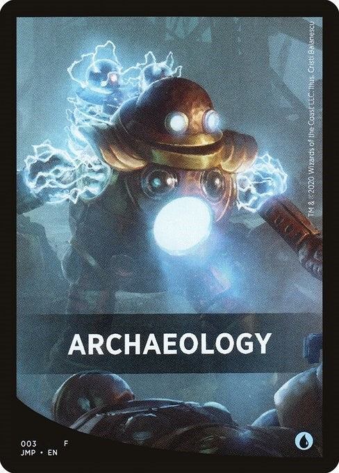 Archaeology Theme Card (0) [JMP] - MTG Single