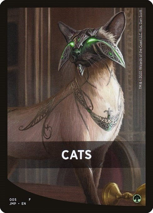 Cats Theme Card (0) [JMP] - MTG Single