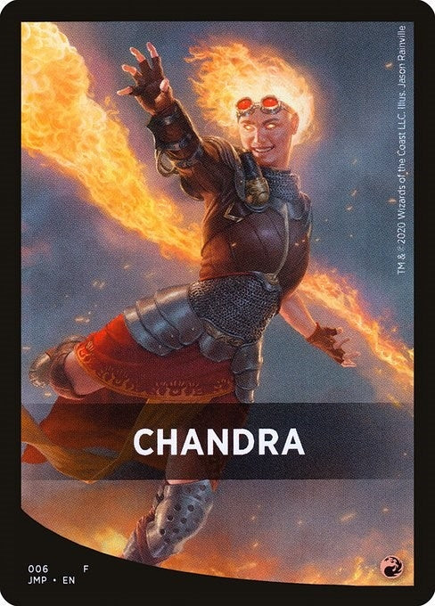 Chandra Theme Card (0) [JMP] - MTG Single