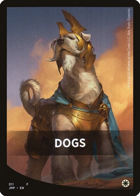 Dogs Theme Card (0) [JMP] - MTG Single