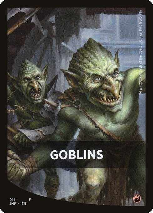 Goblins Theme Card (0) [JMP] - MTG Single