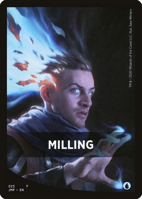 Milling Theme Card (0) [JMP] - MTG Single