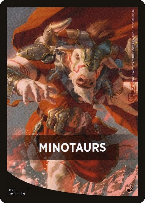 Minotaurs Theme Card (0) [JMP] - MTG Single