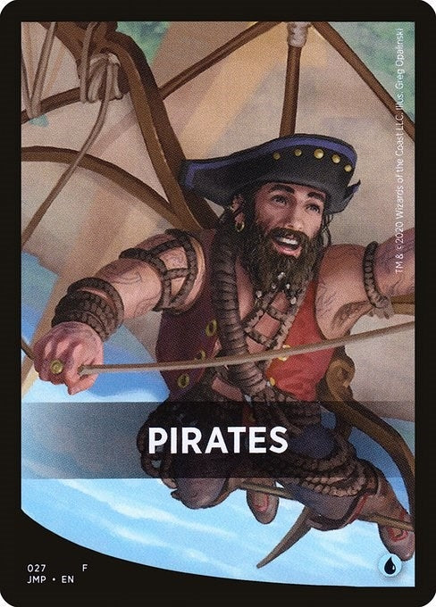 Pirates Theme Card (0) [JMP] - MTG Single