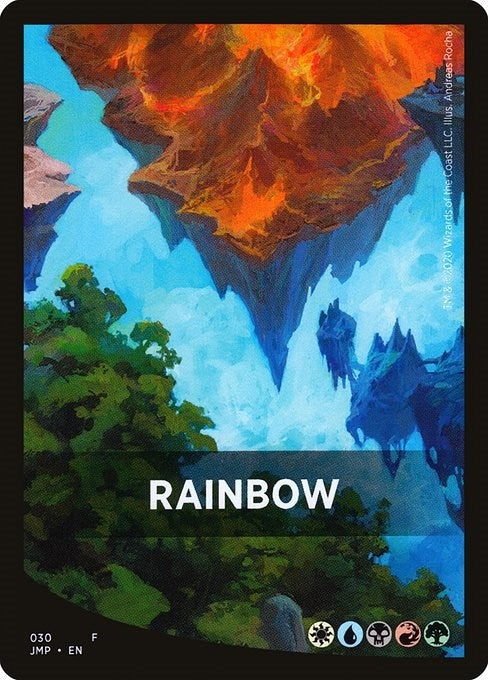 Rainbow Theme Card (0) [JMP] - MTG Single