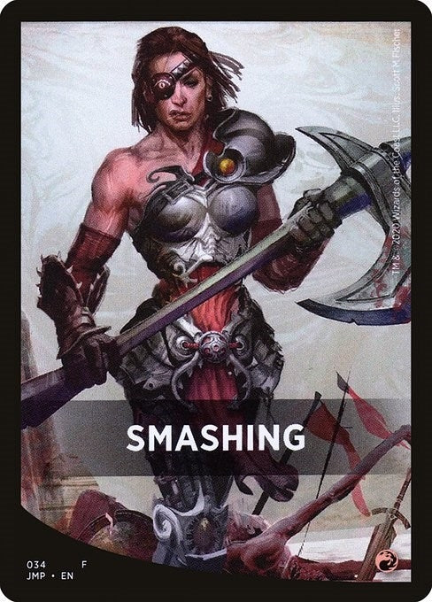Smashing Theme Card (0) [JMP] - MTG Single