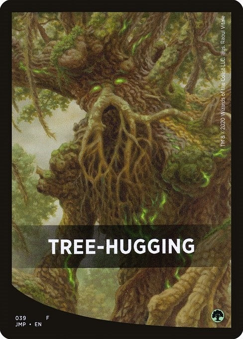 Tree-Hugging Theme Card (0) [JMP] - MTG Single