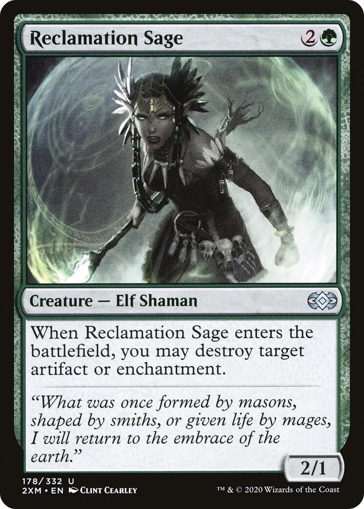 Reclamation Sage (178) [2XM] - MTG Single