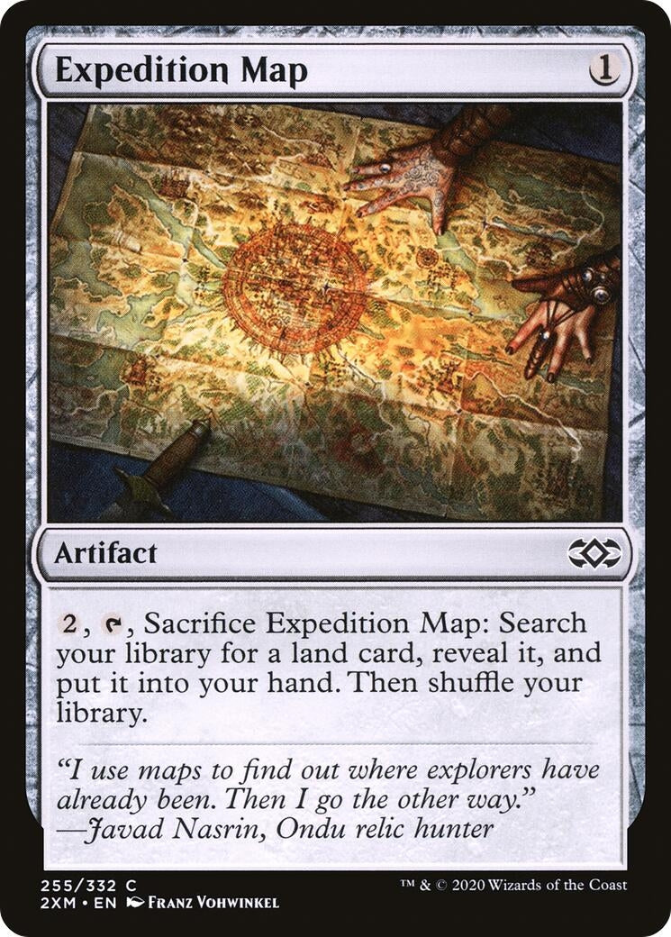 Expedition Map (255) [2XM] - MTG Single