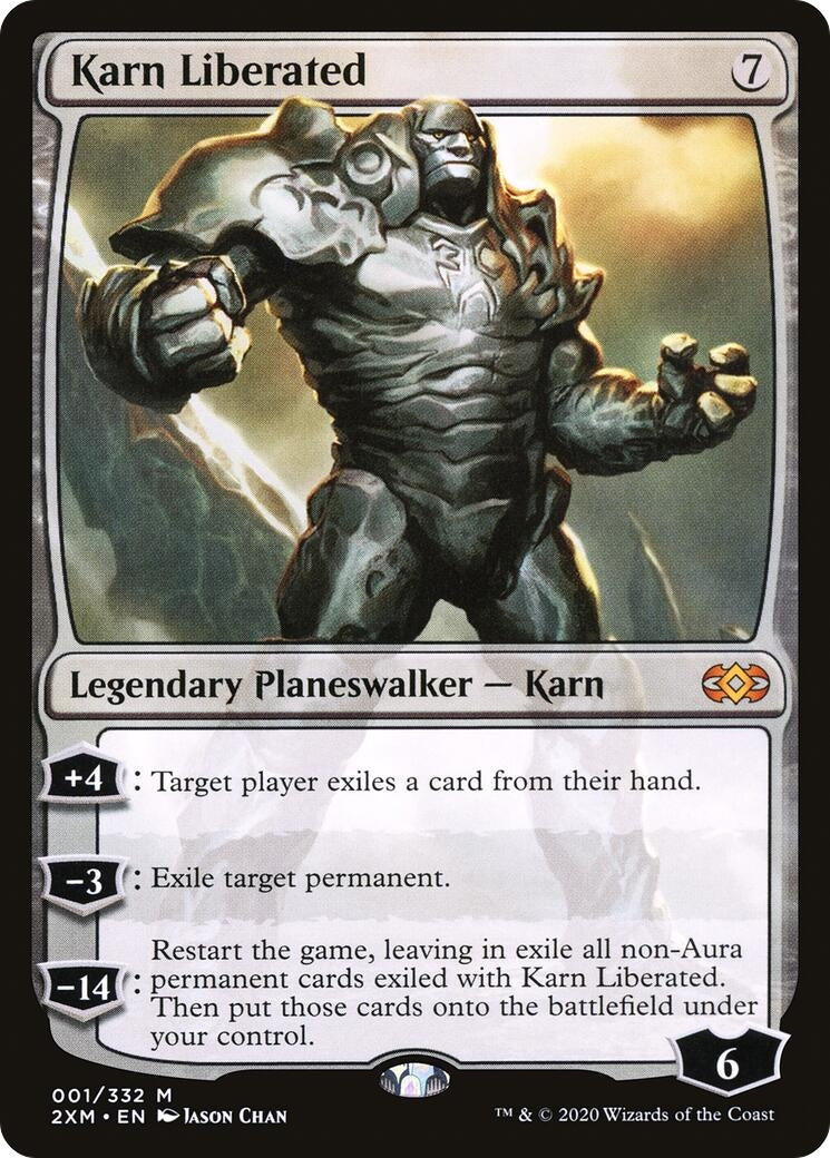 Karn Liberated (1) [2XM] - MTG Single