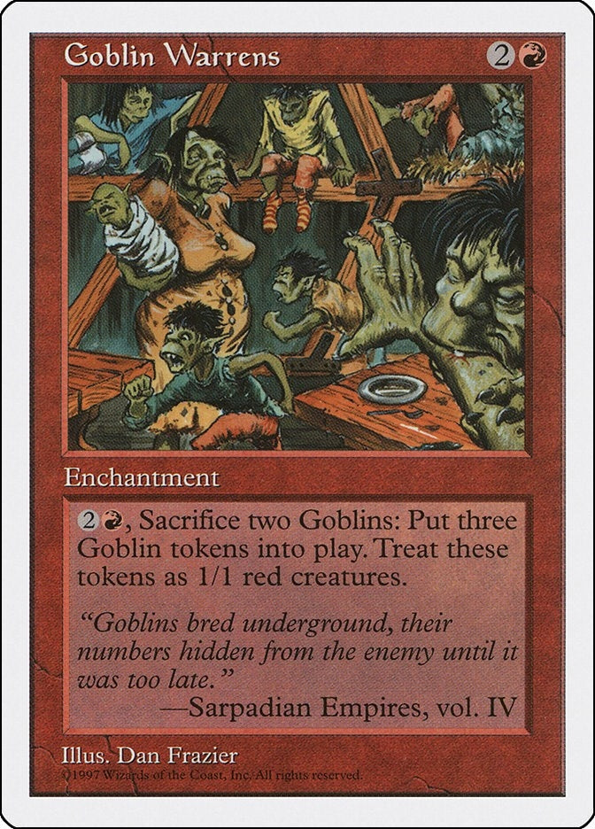 Goblin Warrens [5ED] - MTG Single