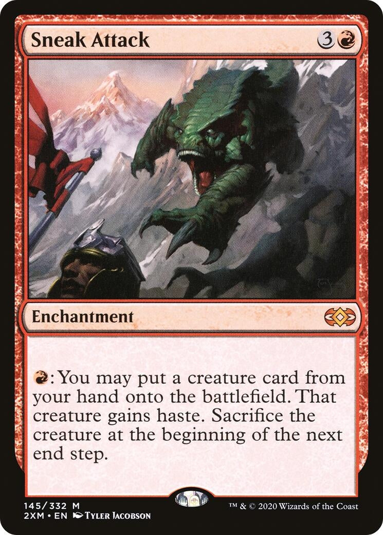 Sneak Attack (145) [2XM] - MTG Single