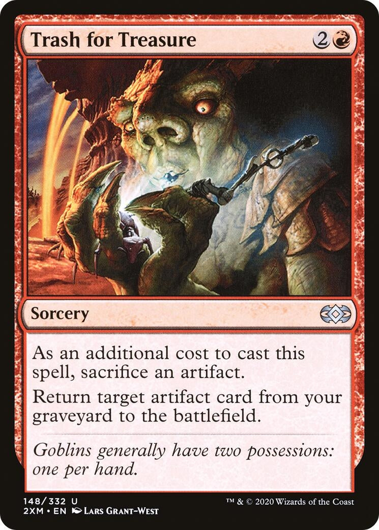 Trash for Treasure (148) [2XM] - MTG Single