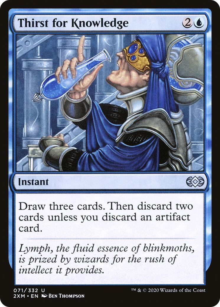 Thirst for Knowledge (71) [2XM] - MTG Single
