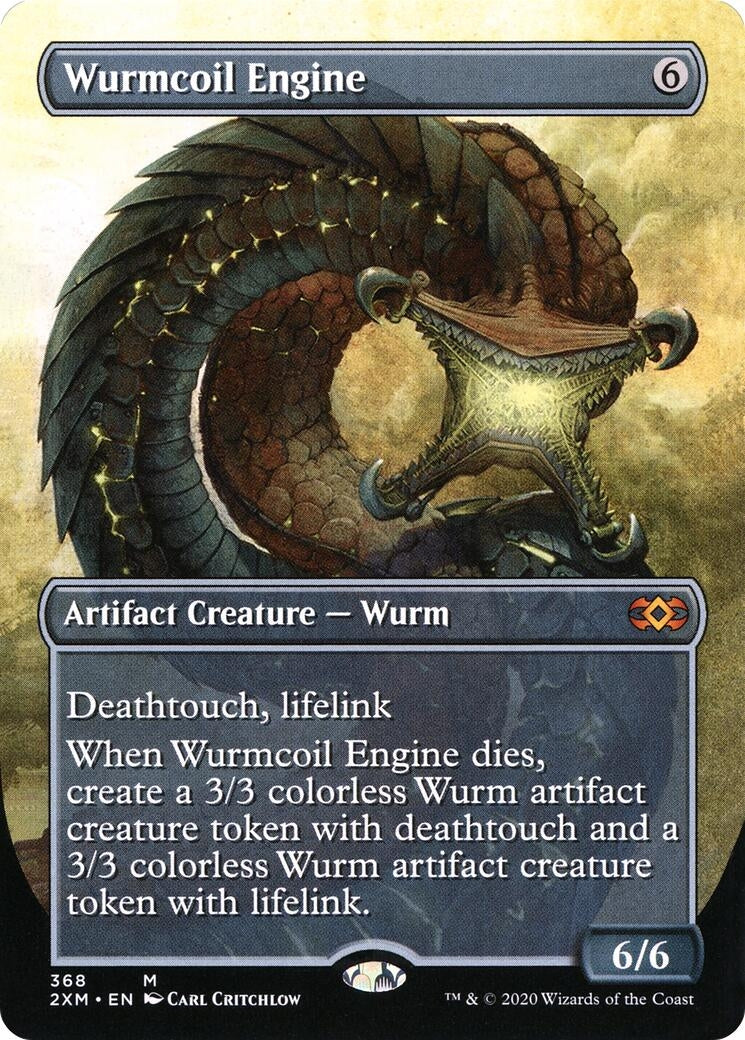 Wurmcoil Engine (Borderless) (368) [2XM] - MTG Single